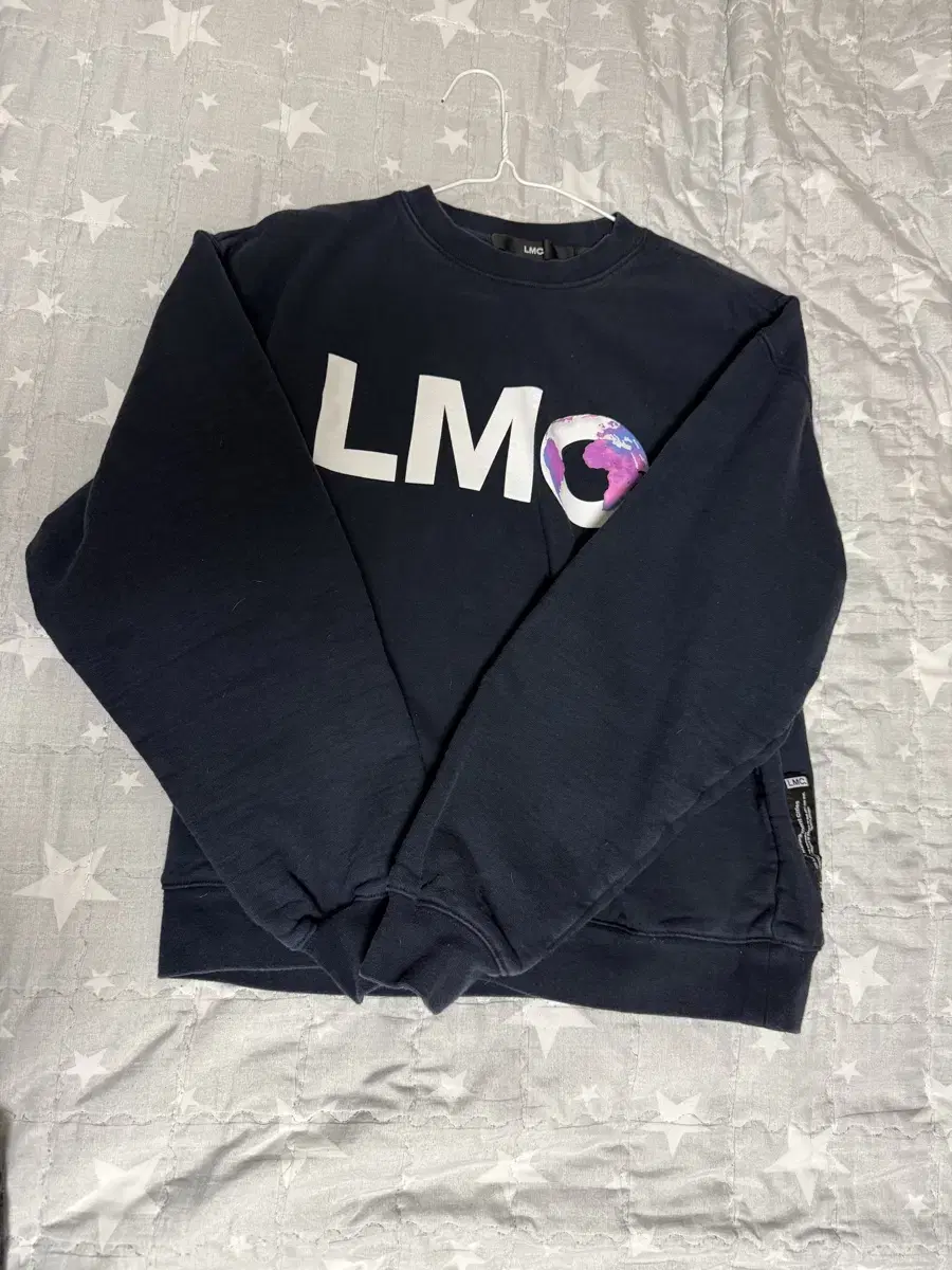 LMC 기모 네이비 맨투맨